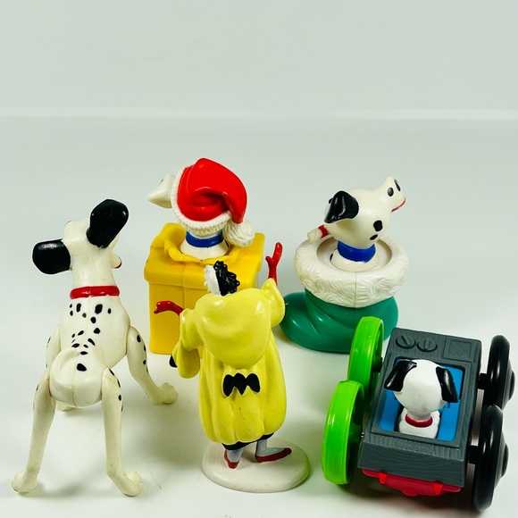 Disney 101 Dalmatians Toy Lot Mixed McDonald’s And Others Vintage 90s Set Of 5 - Picture 8 of 8
